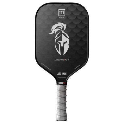 Mint Sport Movemint II Pickleball Paddle – T300 Carbon Fiber Face, 13mm Polypropylene Core, Midweight Cold Pressed Paddle for Speed, Control & Fast-Paced Competitive Play - USAPA Approved