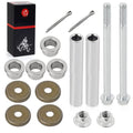 King Pin Spindle Knuckle Bushing Repair Kit For Yamaha G22 G29 Drive 2 Golf Cart