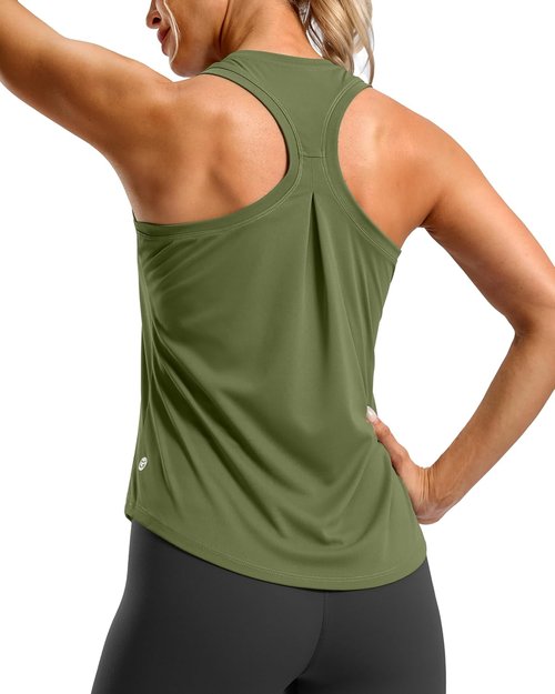 G Gradual Women's Racerback Workout Tank Top - Loose Fit Athletic Yoga Shirt | Ideal for Gym & Running