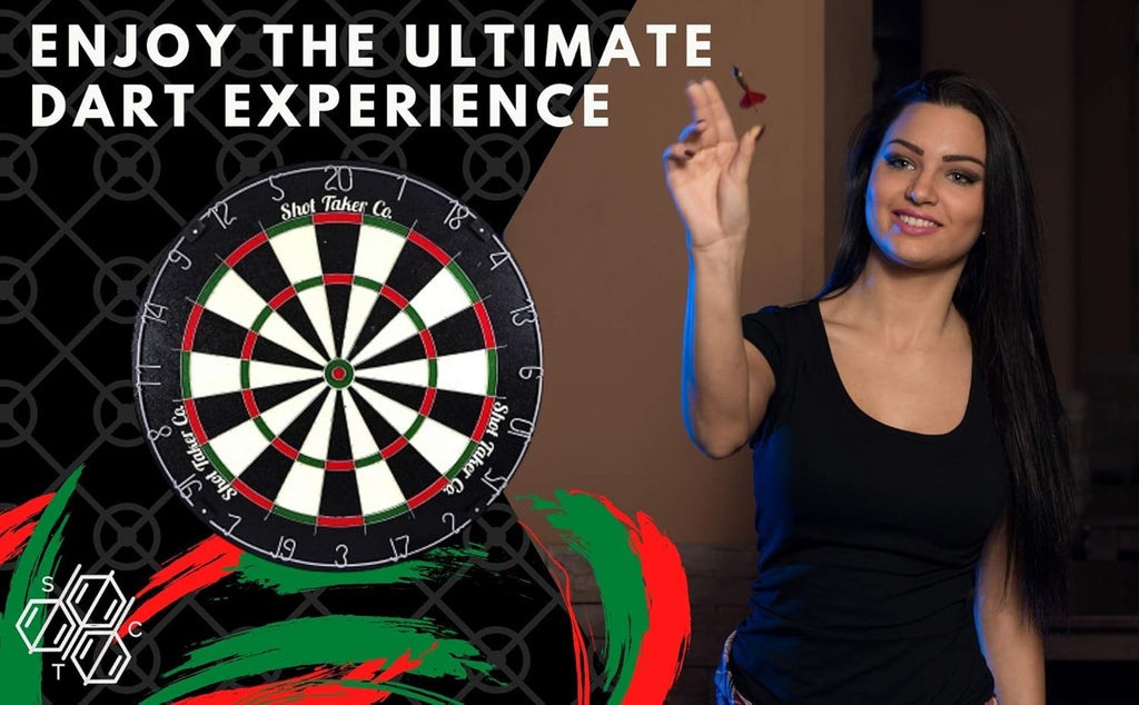 Steel Tip Darts Set by [Brand Name] - Professional 6-Piece Darts with Barrels, Shafts, Flights & Accessories