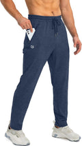 G Gradual Men's Tapered Joggers - Athletic Sweatpants with Zipper Pockets for Workouts & Running