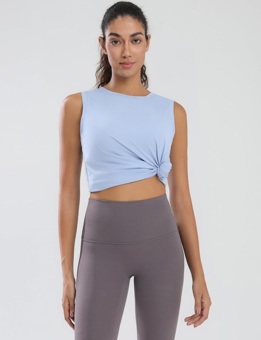 Skiennix Women's Sleeveless Workout Tops - Lightweight Athletic Tanks for Yoga & Gym | Loose Fit