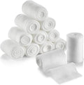MEDca Gauze Bandage Rolls - Medical Grade 2" x 4.1 Yards, 12 Pack for Wound Care & First Aid