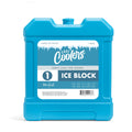 Cool Coolers by Fit + Fresh, XL Cooler Ice Block, Large and Powerful Ice Pack, Perfect for Insulated Cooler, Beach Bag, Backpack Cooler & Travel, 1PK, Blue