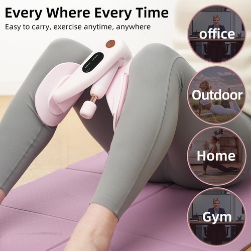 Thigh Trainer Hip Trainer 36lb, Inner Thigh Exerciser, Suitable for Fitness Beginners, Home Workout
