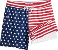 Maamgic Men's 2-in-1 Swim Trunks - 7 Inch Board Shorts for Ultimate Comfort & Style