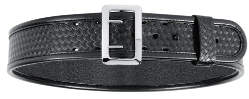 Bianchi 22237: Sam Browne Belt Bsk Blk Sz 48 Brass,Black