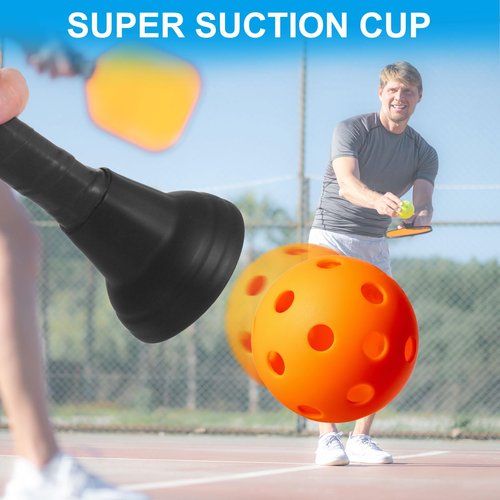 PATIKIL Pickleball Ball Retriever, 2 Pcs Pickleball Upper Suction Cup, Silicone Pickle-Balls Grabber, Anti-Slip Pick Up Pickleballs Hand Grip for Pickleballs Accessories, Multicolor