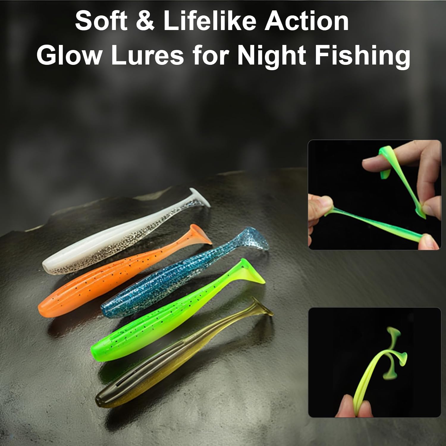 SANWEAL Fishing Weights Sinkers Kit - Complete Tackle Set with Jig Head Hooks & Swivels for Bass & Trout