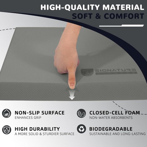 Fitvids Balance Pad - Nonslip Foam Stability Trainer for Core Strength | Ideal for Home Workouts