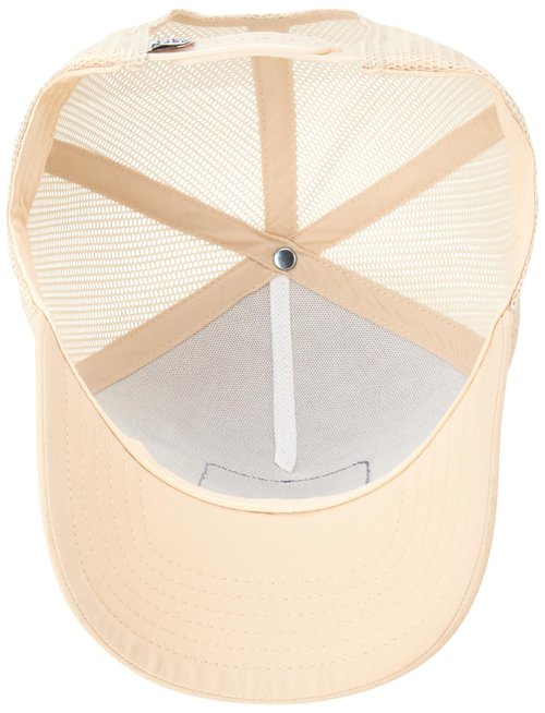 Life is Good Men's Trucker Hat - Mesh-Back Logo Patch Adjustable Baseball Cap, Khaki