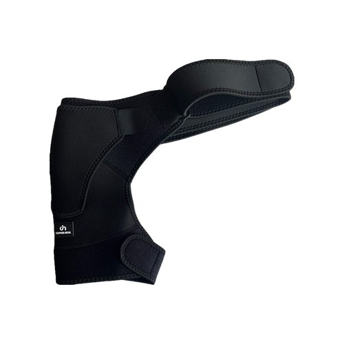 COPPER HEAL – Shoulder Adjustable Clamp Compression Sleeve for Men Women's Support, for Better Back Posture Arm Right & Left Pain Rotator Neck with Stability Sports Pad Gym Ice Strap
