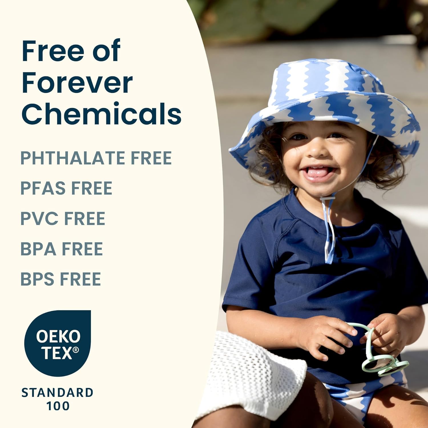 Tiny Twinkle Baby & Toddler Sun Hat - Adjustable UPF 50+ Bucket Hat for Infants & Kids | Lightweight Quick-Dry Design