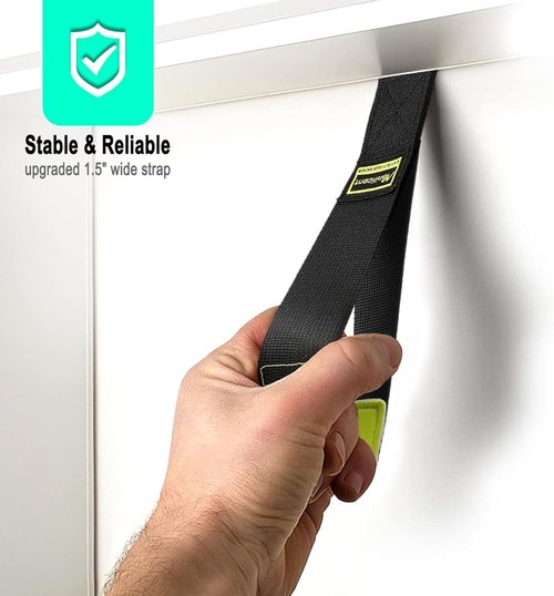 Manificent Door Anchor for Resistance Bands - Heavy-Duty Padded Door Hook | Essential Workout Accessory