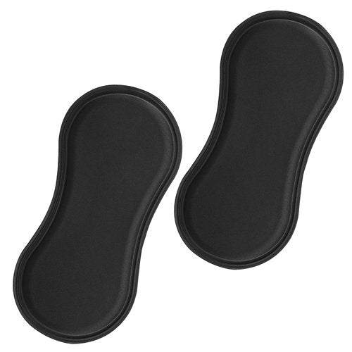 Wehhbtye 2Pcs Post Surgery Lipo Foams, Abdominal Side Compression Board, 11.8'' x 5.5'' Black Lipo Foam Lateral Protector for Post Surgery Recovery Waist Filling Skin Anti-Sagging
