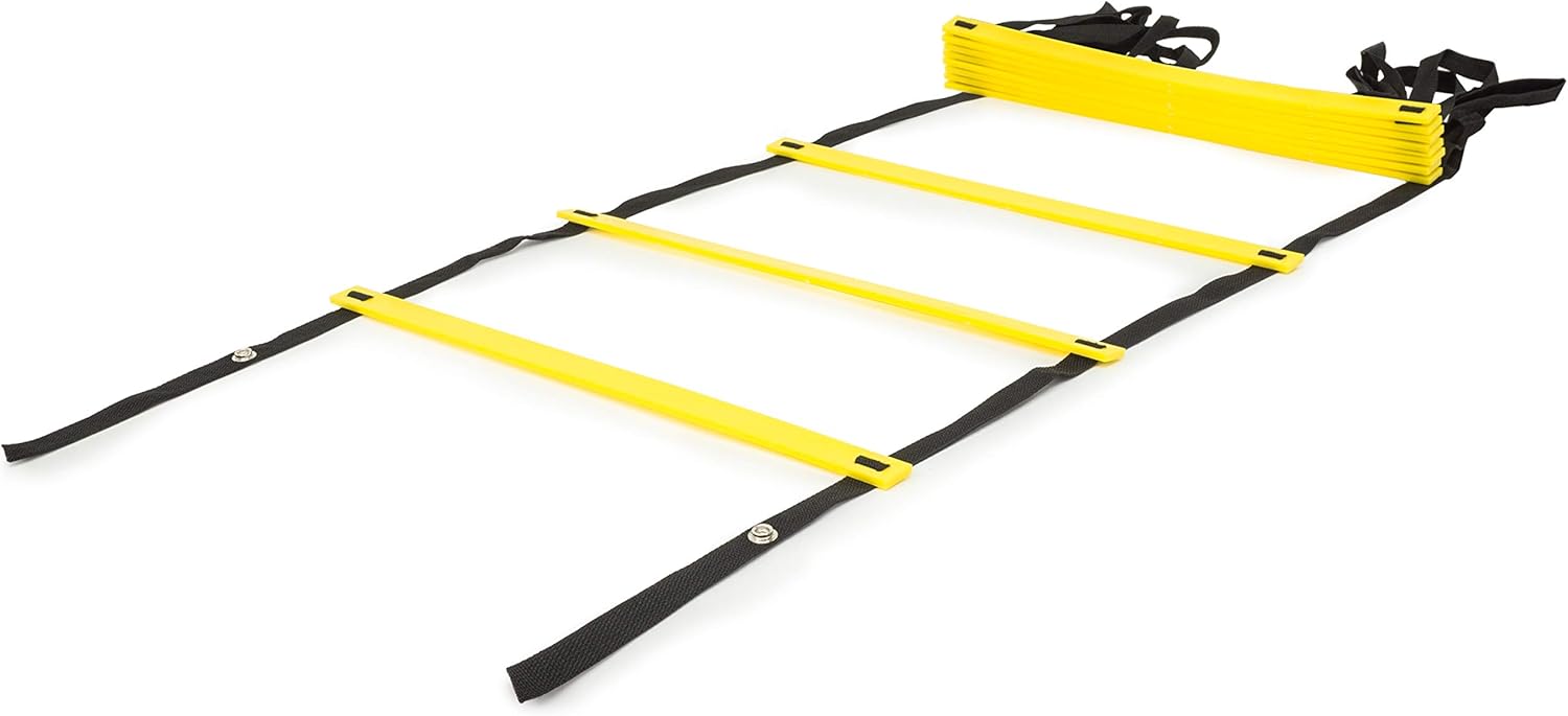 ProsourceFit Speed Agility Ladder - Enhance Speed Training & Sports Agility | 8, 12, 20 Rungs with Free Carrying Bag
