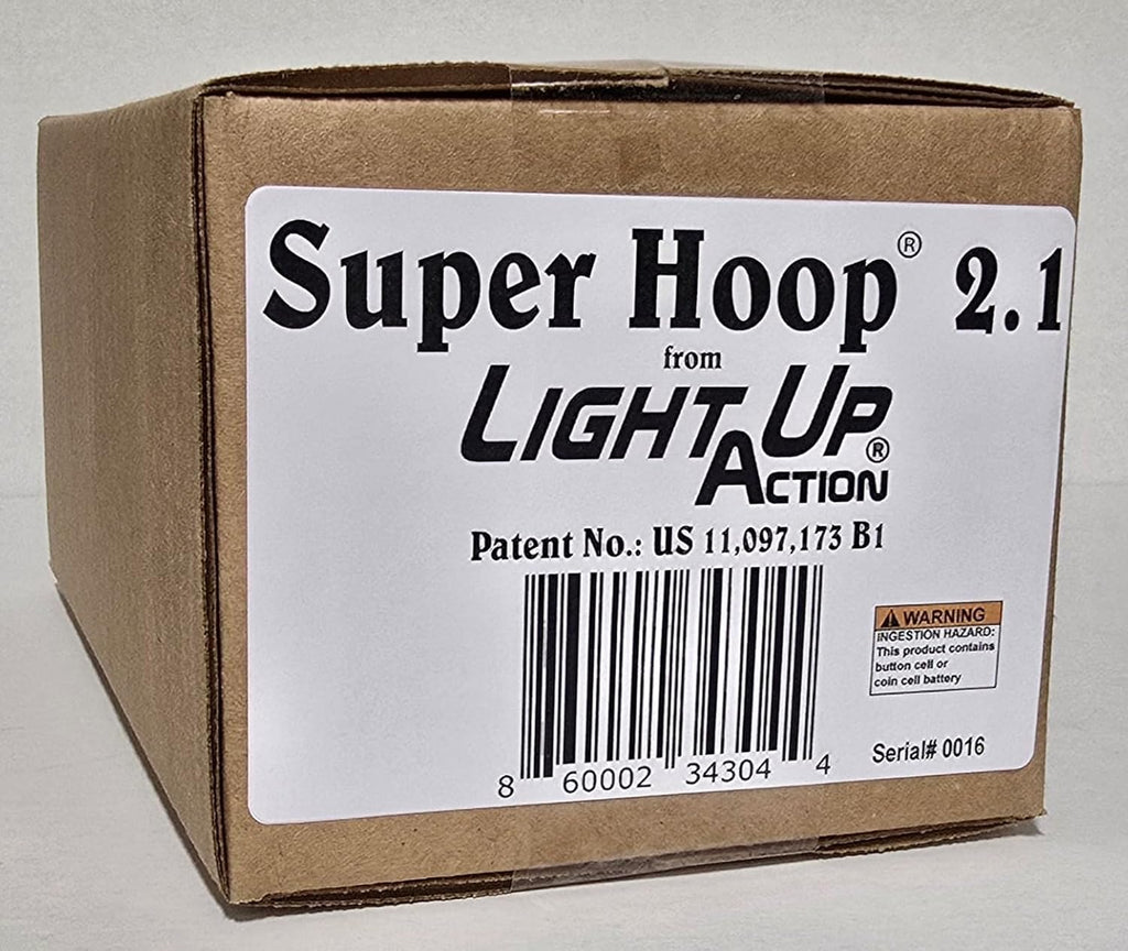 Super Hoop 2.1 Basketball Hoop Light - Interactive Shot & Rebound Sensing Neon LED System