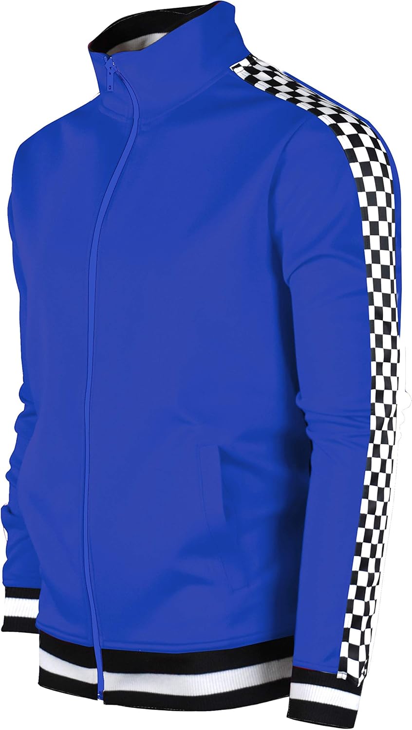 SCREENSHOT-TRACK Jacket - Premium Urban Hip Hop Slim Fit Sportswear | Stylish Side Taping