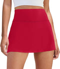 DLOODA Women's Tennis Skort - High Waisted Athletic Skirt with Pocket for Golf & Workouts | Mini Length