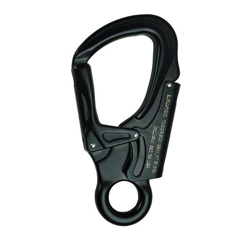 Snap Auto Locking Carabiner 32KN - Fusion Climb® Tudor - Professional Rock Climbing Carabiner - Heavy Duty Steel Clip - Snap Locking Carabiner for Climbing, Rappelling, D Shaped - UIAA ANSI Compliant