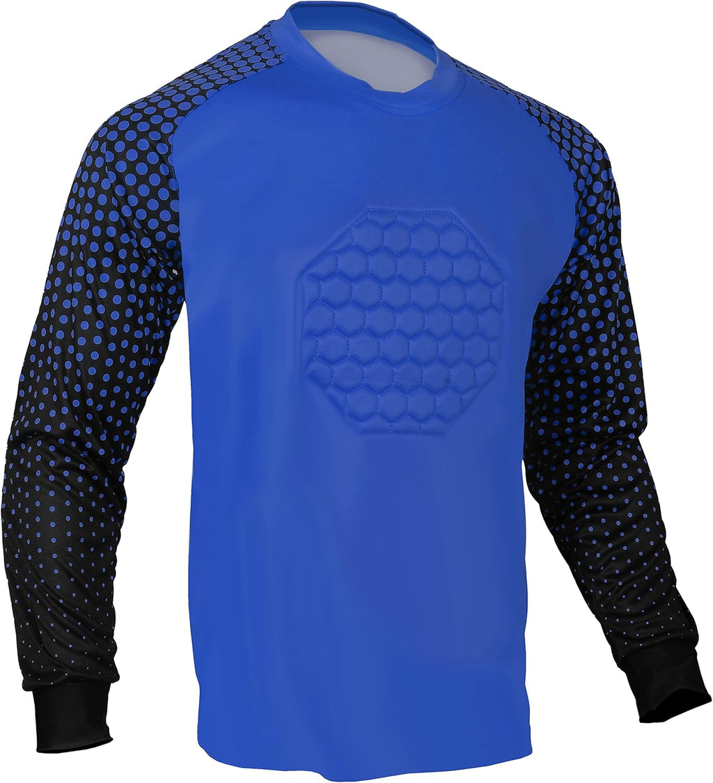 Skiennix Soccer Goalie Shirt - Padded Goalkeeper Jersey for Youth & Adults