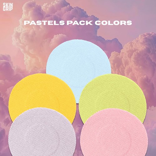 Skin Grip Freestyle Libre 3 Sensor Covers-Waterproof & Sweatproof Adhesive Patches for 10-15 Days (Not for Libre2), Pre-Cut CGM Sensors Cover, Compatible with Instinct Sensors- 20 Pack, Pastel Pack