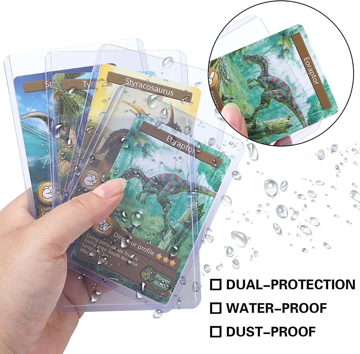 Skiennix 200 Pack Top Loaders for Cards - 35pt Premium Hard Plastic Protectors | Ideal for Trading & Collectibles