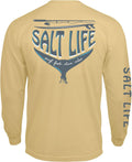 Salt Life Men's Classic Fit Long Sleeve Reel Shirt - Comfortable & Stylish | Perfect for Fishing