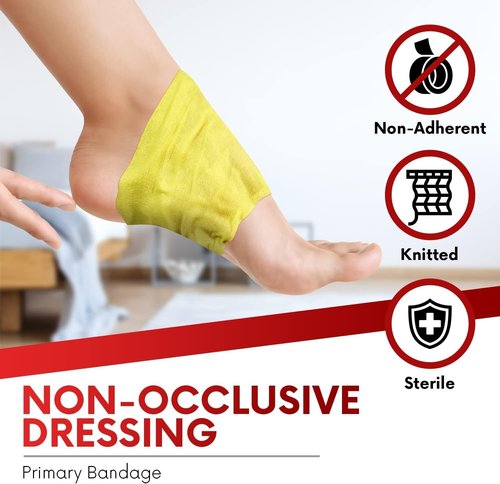 HEALQU Medical Xeroform Petrolatum Dressing 2x2-25 Count - Non-Adherent Gauze Pad for Low Exudating Wounds - Soft Mesh Gauze Patch Sterile for Wound Care Lacerations, Burns & Skin Grafts