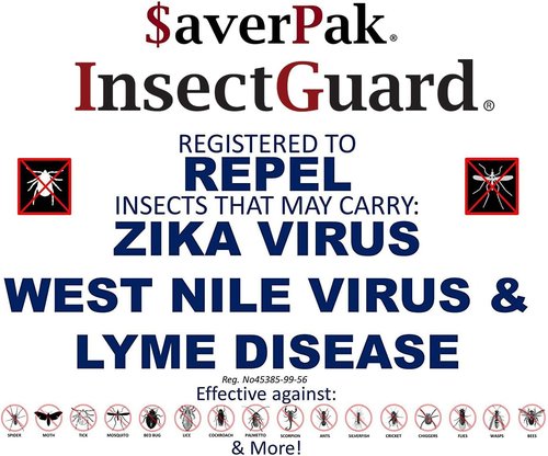 $averPak InsectGuard Mosquito, Tick & Fly Repellent Spray - 128oz Gallon Insecticide Solution