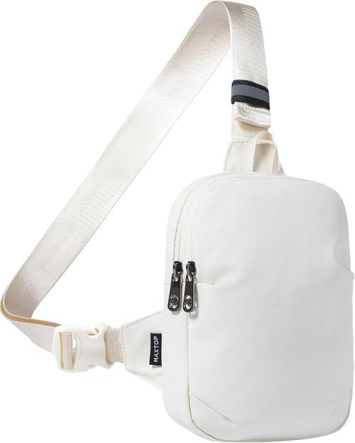 MAXTOP Small Sling Bag - Water Resistant Crossbody Chest Bag for Travel, Sports & Work