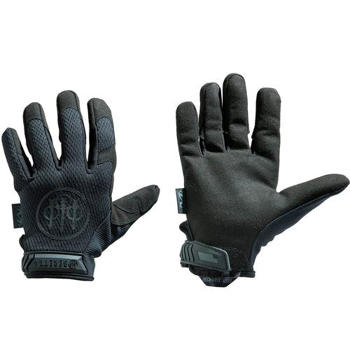 Beretta Unisex Sabbia Original Gloves | Rugged Protective Hunting Adjustable Breathable TrekDry Mechanix Shooting Gloves with Back Logo, Black, XX-Large