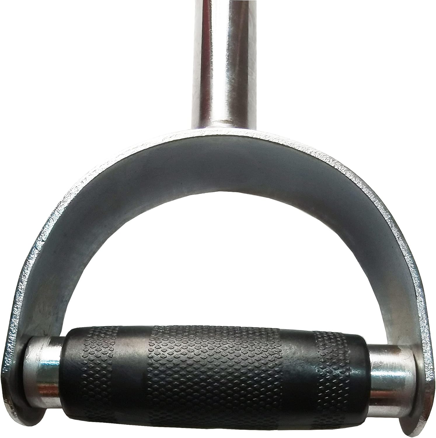 Qibylift Wide Grip Lat Pull Down Bar - V-Shaped Cable Attachment with Rubber Handgrips | Durable & Versatile