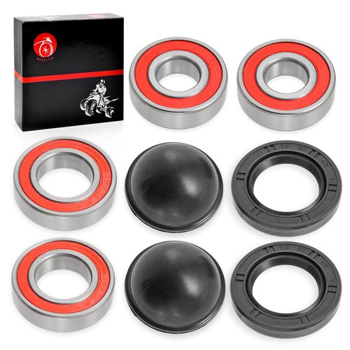 Front Wheel Bearing Seal Hub Dust Cover Kit For Yamaha Golf Cart G2 G8 G9 G11 G14 G16 G20 G21 G22 1985-2007 JN6-F5518-01