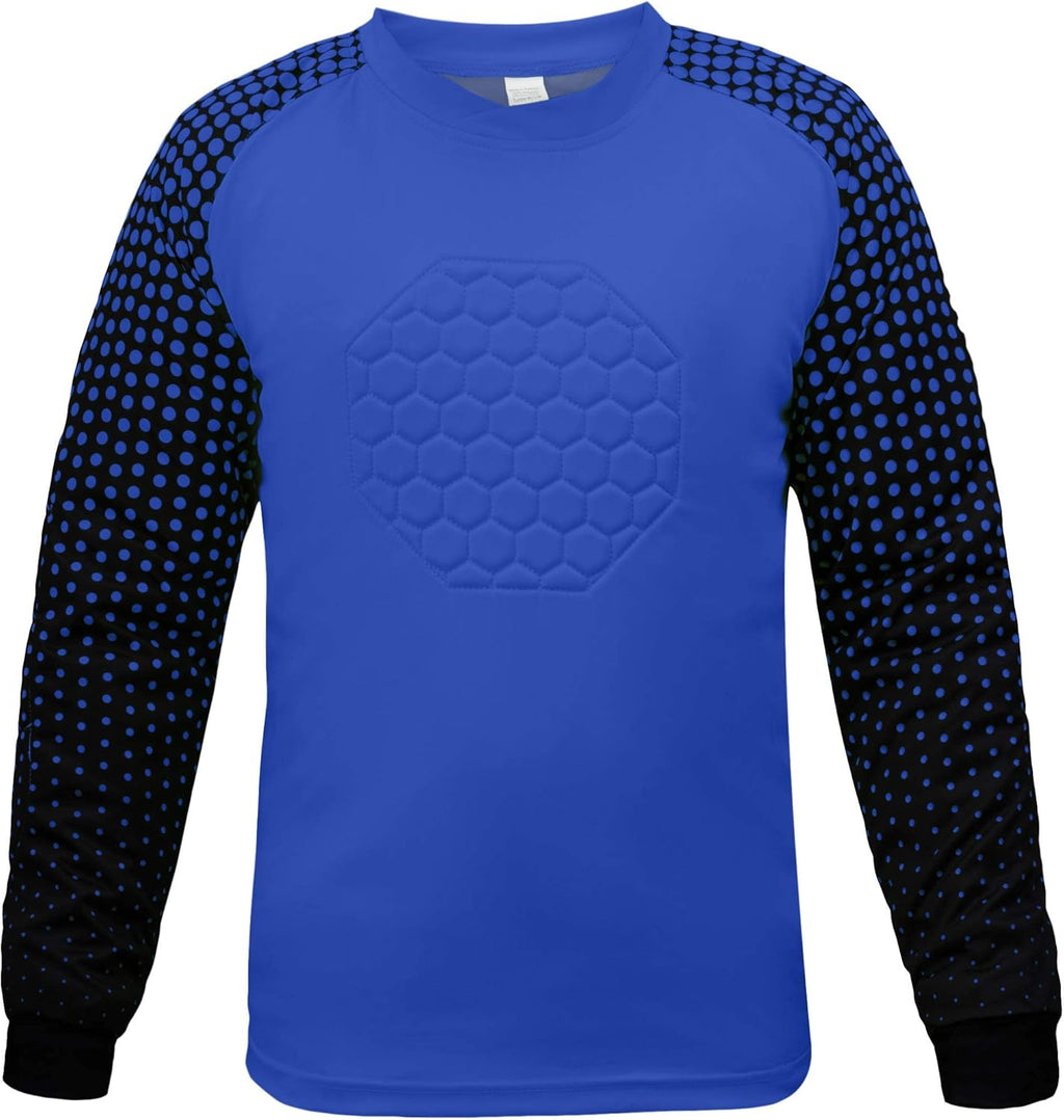 Skiennix Soccer Goalie Shirt - Padded Goalkeeper Jersey for Youth & Adults