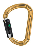 Petzl William Carabiner - Ball-Lock, Yellow