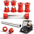 LEAPGOMAX Club Car Precedent Front Bushing Kit, Golf Cart Front Lower Leaf Spring & Upper A-Arm Polyurethane Bushings and Seamless Sleeves for 2004-Up Club Car Precedent, 2017-Up Tempo & Onward