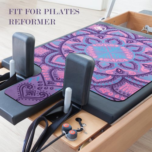 JOOEER Pilates Mat, Non-Slip Foldable Mat for Gym & Fitness, Purple