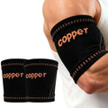 JIQUD Bicep Compression Sleeve, Copper-Infused Bicep Tendonitis Brace & Tricep Tendonitis Sleeve for Pain Relief Recovery,3D Knit Upper Arm Support for Men & Women