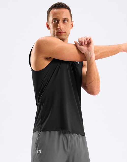 G Gradual Men's Workout Tank Top - Moisture-Wicking Muscle Shirt for Gym & Summer Casual Wear