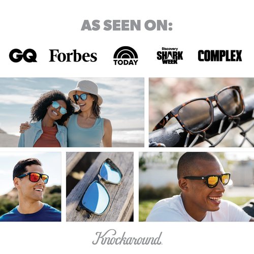 Knockaround Kids Premiums Polarized Sunglasses for Kids - UV400 Protection