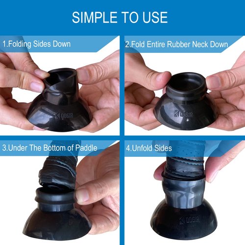 LUCKY CLOVER Pickleball Ball Retriever: Easy Pickleball Ball Accessory to Pick Up Pickleball Balls Without Bending Over (4 Pack)