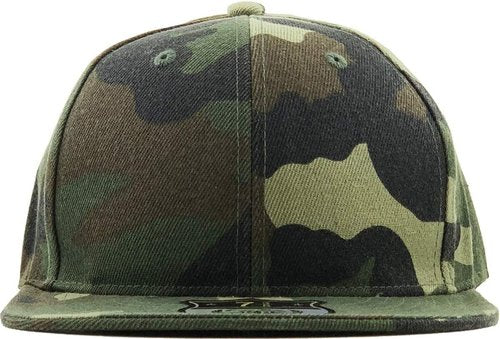 KBETHOS® 6 Panel Flat Brim Fitted Cap - Original True-Fit Design for Ultimate Comfort