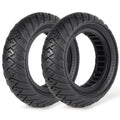 AVOKIN 10x3 Scooter Tire,2 Pack 255x80 Solid Rubber Scooter Tire 80/65-6 Replacement Tire Compatible with 10 Inch Electric Scooter Tyre Front or Rear