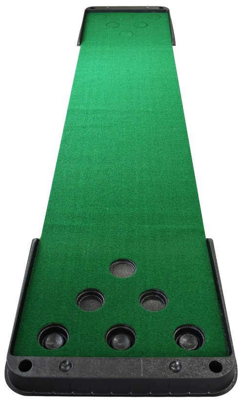 Fitvids Golf Pong Putting Game - Ultimate 2-on-2 Golf Putting Game for Parties and More – 6 Discs Included – Retail Package – Green