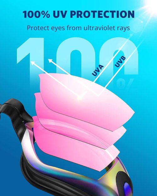 Aegend Swim Goggles - No Leak Design for Full Protection | Ideal for Adults & Youth