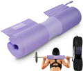 Barbell Squat Pad Nylon Padding AntiSlip- Thick Foam Barbell Pad for Squats Cushion, Lunges&Bar Padding for Hip Thrusts - Standard Weight Bar Pad - Provides Cushion to Neck Shoulders Training (Purple)