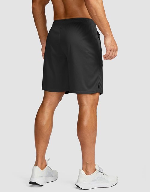 G Gradual Men's Workout Running Shorts - Quick Dry, Lightweight Gym Shorts with Zip Pockets | 5"/7"/9" Sizes