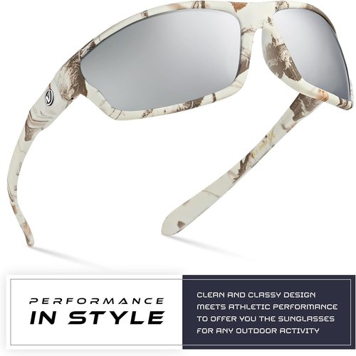 Nitrogen Polarized Sport Sunglasses - UV400 Protection for Men & Women | Ideal for Driving & Fishing
