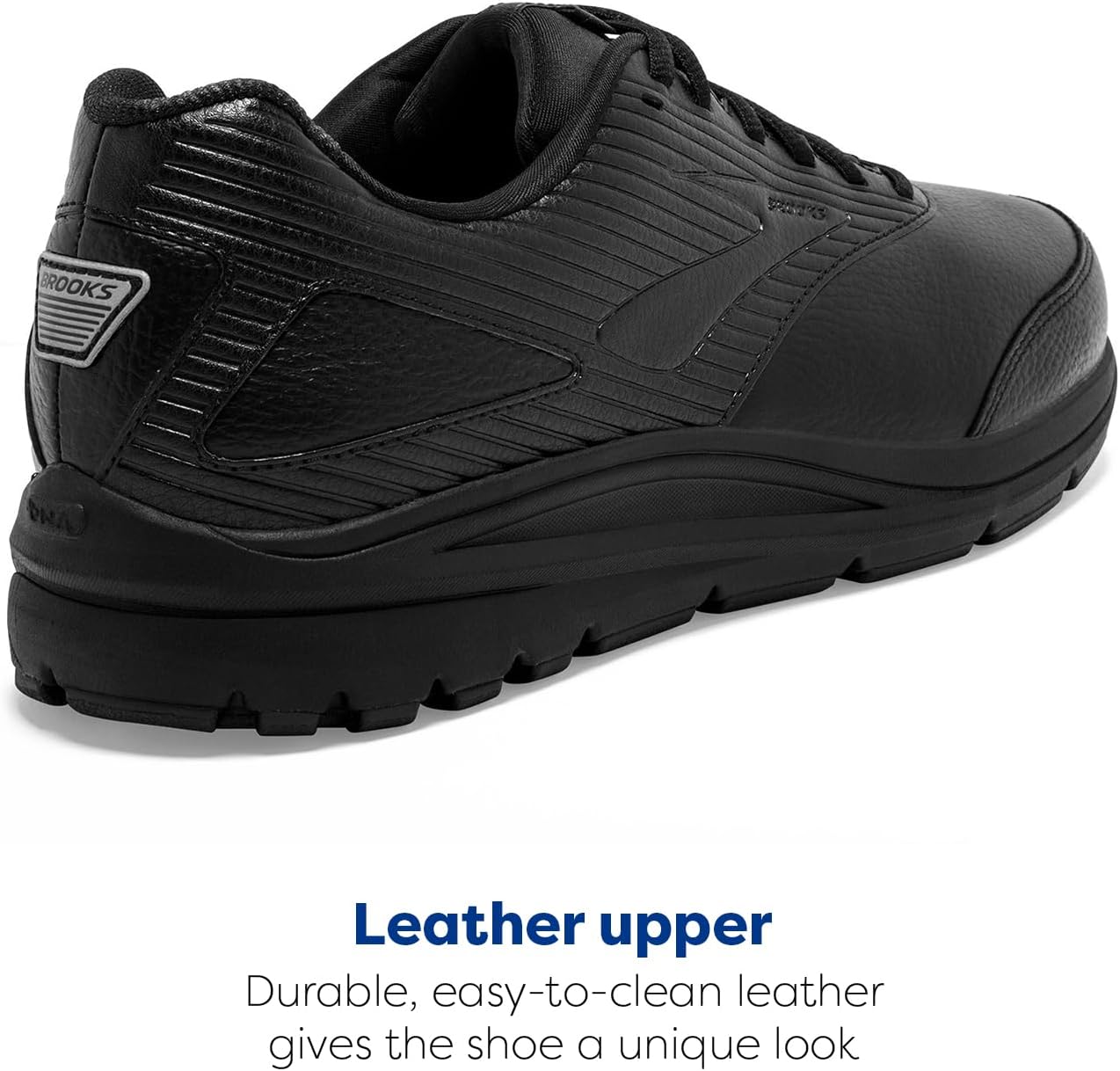 Brooks Women's Addiction Walker 2 - Comfortable Walking Shoe for All-Day Support | Black/White